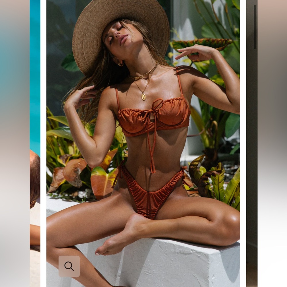 Somerfield Swim Cabrita Top & Wanda Bottom - Sunburnt - Rust